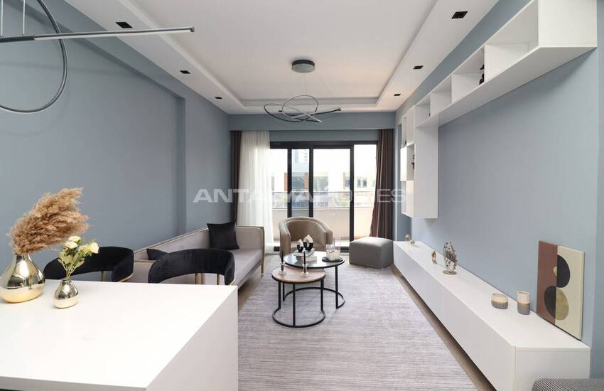 Квартира в Мерсине, Арпачбахшиш, в 300 м от Пляжа 7