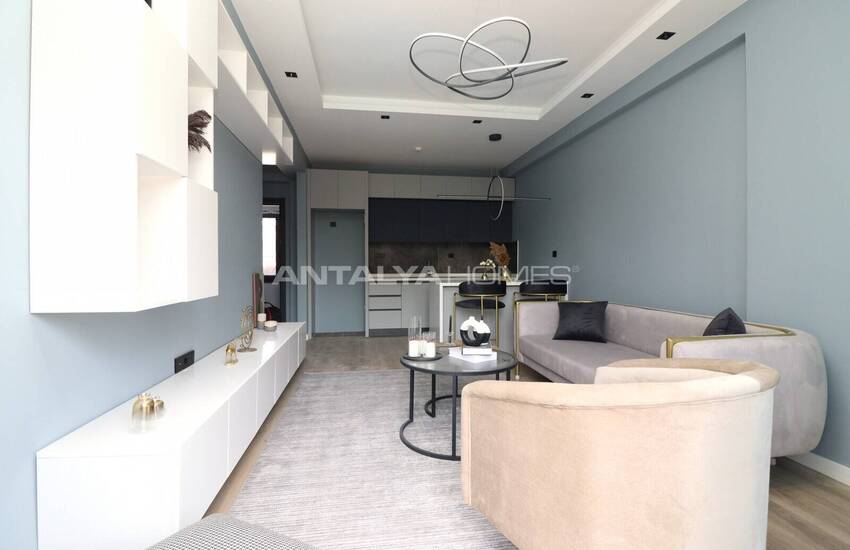 Квартира в Мерсине, Арпачбахшиш, в 300 м от Пляжа 8