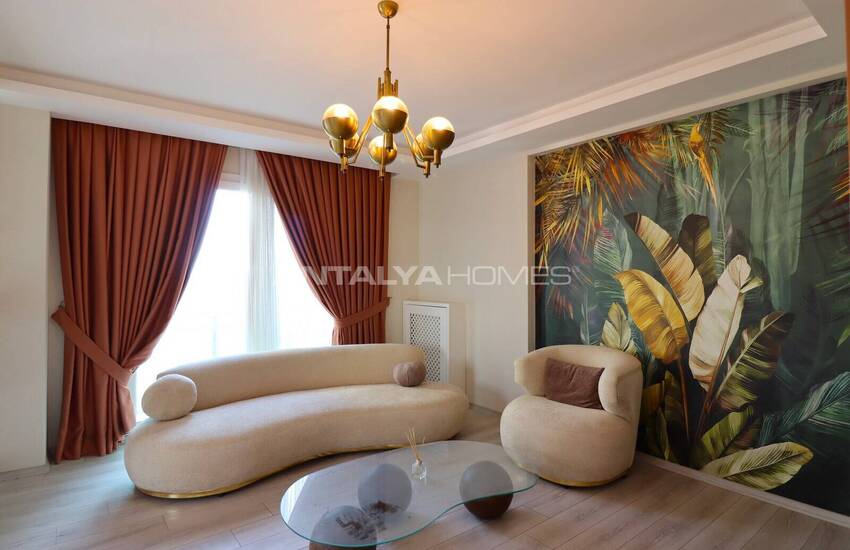 Tece'de Plaja Yürüme Mesafesinde Ebeveyn Banyolu Daireler 29