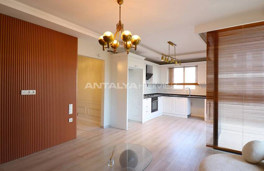 Tece'de Plaja Yürüme Mesafesinde Ebeveyn Banyolu Daireler 34