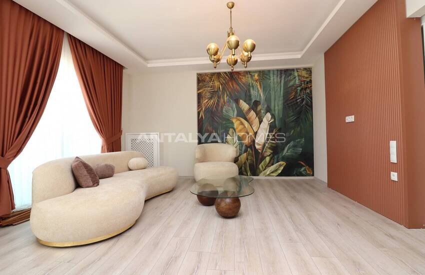 Tece'de Plaja Yürüme Mesafesinde Ebeveyn Banyolu Daireler 29