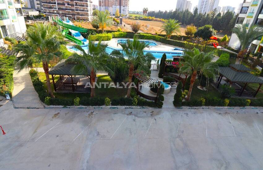 Tece'de Plaja Yürüme Mesafesinde Ebeveyn Banyolu Daireler 53