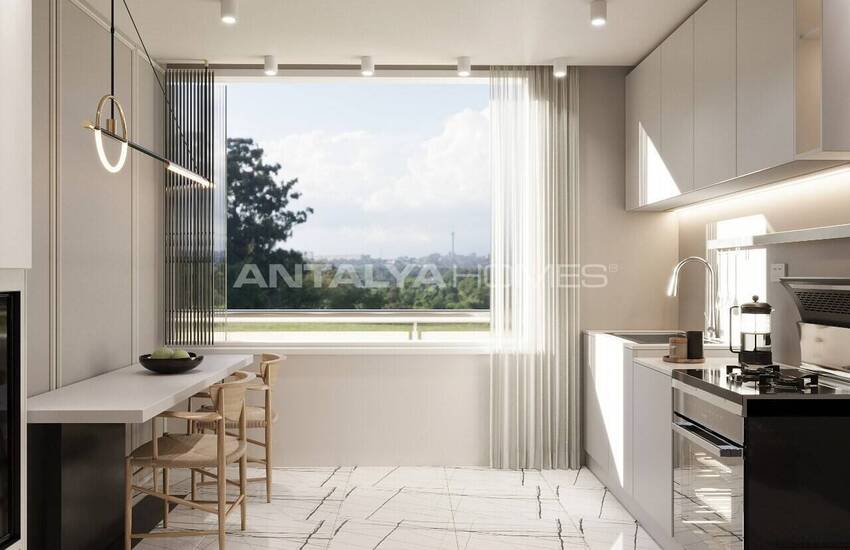 Квартиры с видом на город и природу в Мерсине 12