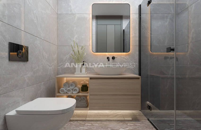 Appartementen In Een Project In Mersin Op Een Steenworp Afstand Van De Zee 21