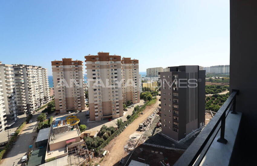 Lägenheter Med Delvis Skymd Havsutsikt I Mersin Erdemli 24