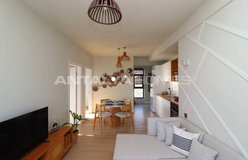 Новые квартиры рядом с морем в Мерсин Аяс 22