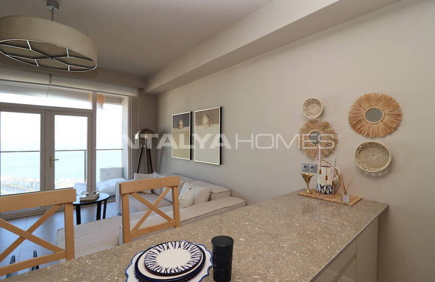 Sea-view Flats in a Complex in Ayaş Mersin 25