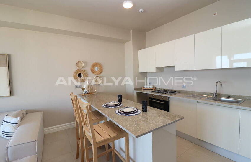 Sea-view Flats in a Complex in Ayaş Mersin 26