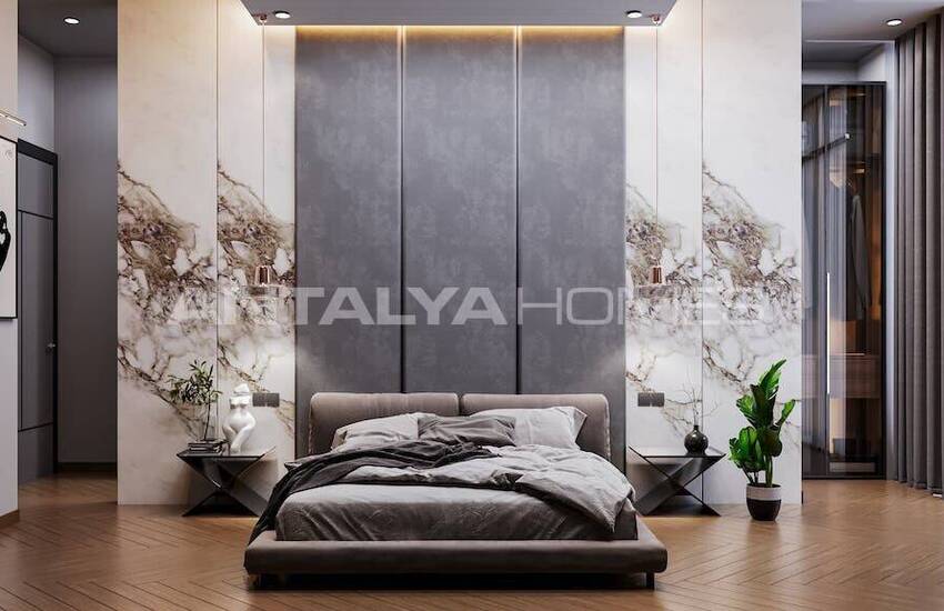 Erdemli Mersin'de 4 Odalı Özel Havuzlu Villalar 12