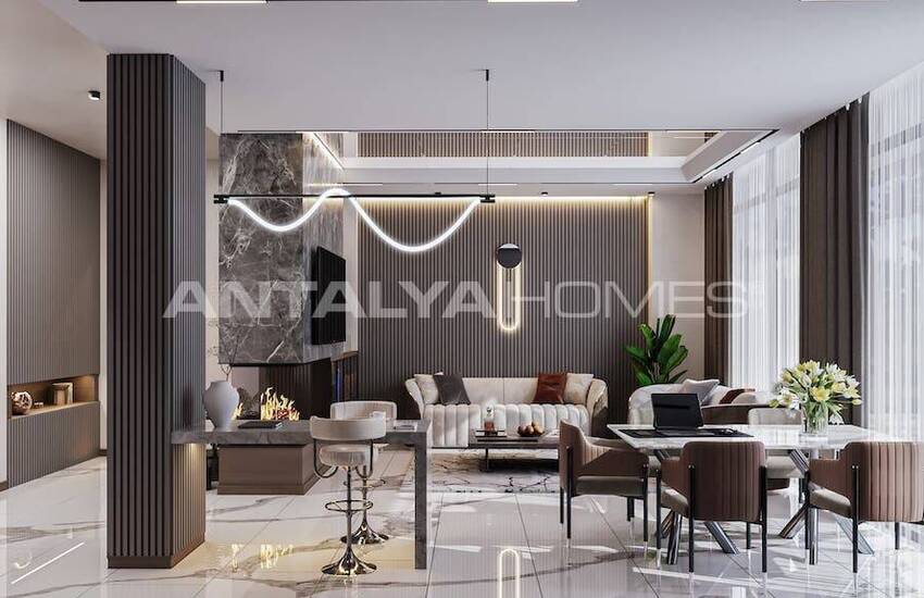 Erdemli Mersin'de 4 Odalı Özel Havuzlu Villalar 4