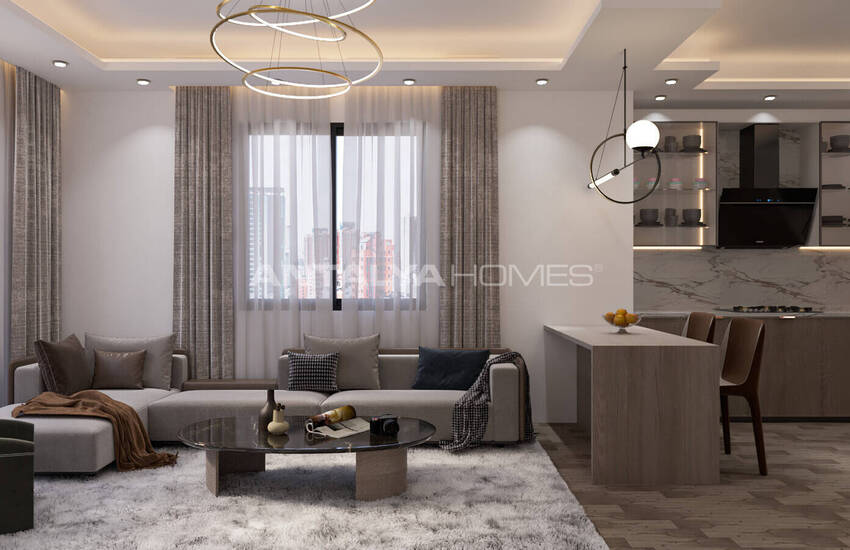 Mersin'de Sosyal Olanaklara Sahip Sitede Uygun Fiyatlı Daireler 16