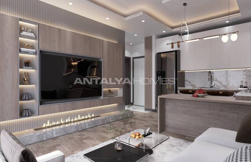 Mersin'de Sosyal Olanaklara Sahip Sitede Uygun Fiyatlı Daireler 15