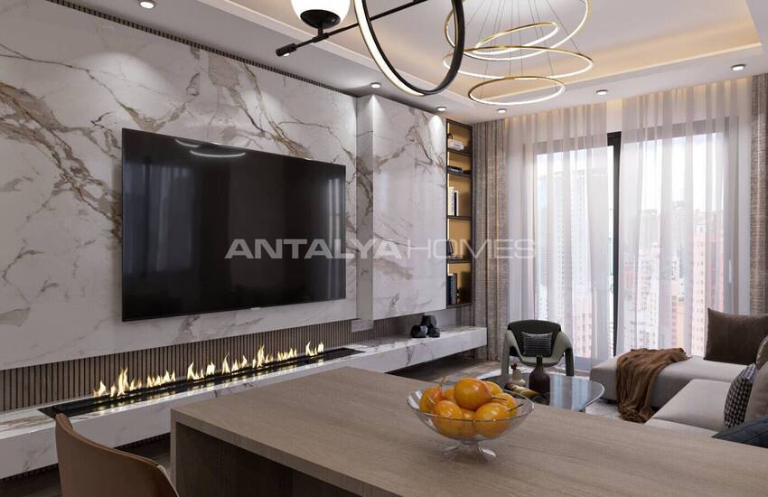 Mersin'de Sosyal Olanaklara Sahip Sitede Uygun Fiyatlı Daireler 18