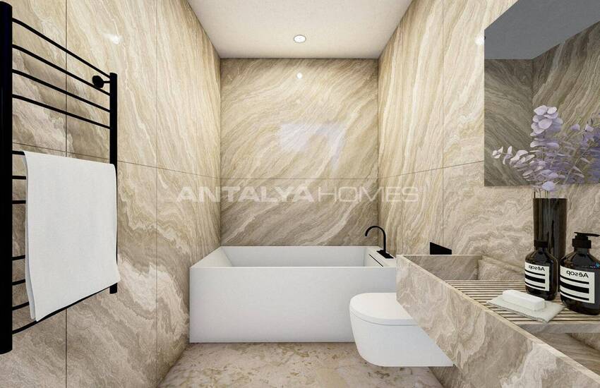 Вилла С Видом На Море И Бассейном В Мерсин Эрдемли 19