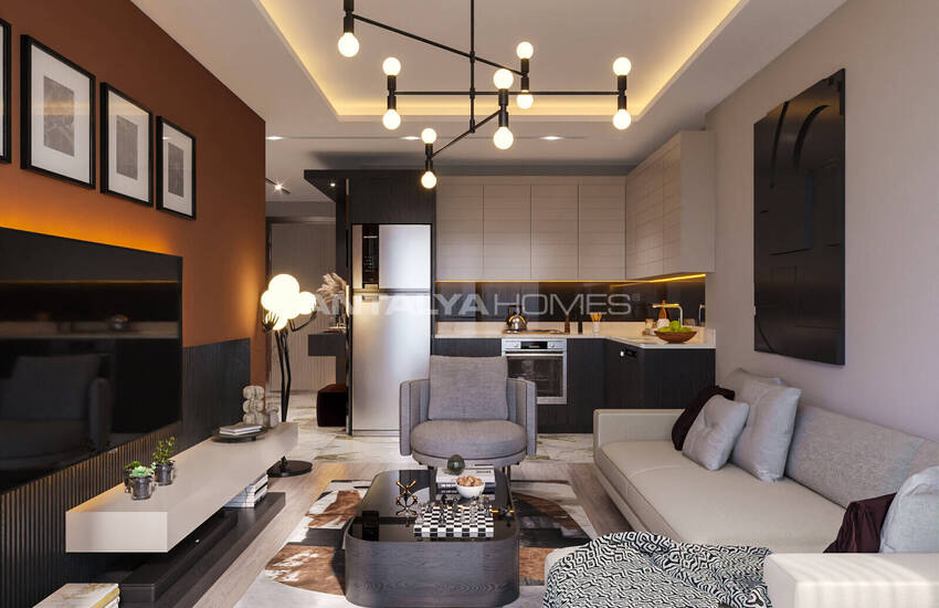 Woningen Met 1 Slaapkamer In Een Complex Nabij Het Strand In Mersin 16