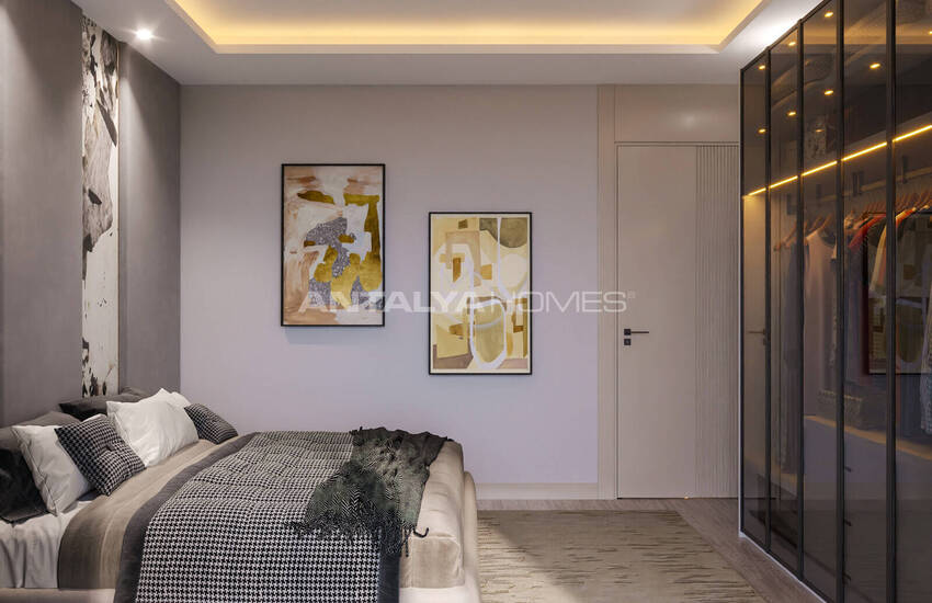 Woningen Met 1 Slaapkamer In Een Complex Nabij Het Strand In Mersin 19