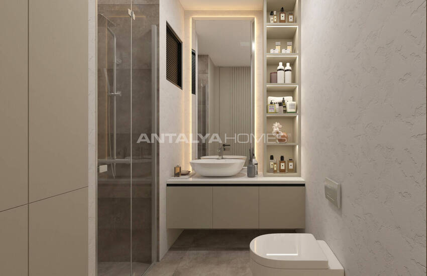 Mersin Tece'de Sahil Kenarında Site İçinde Yatırımlık Daireler 47