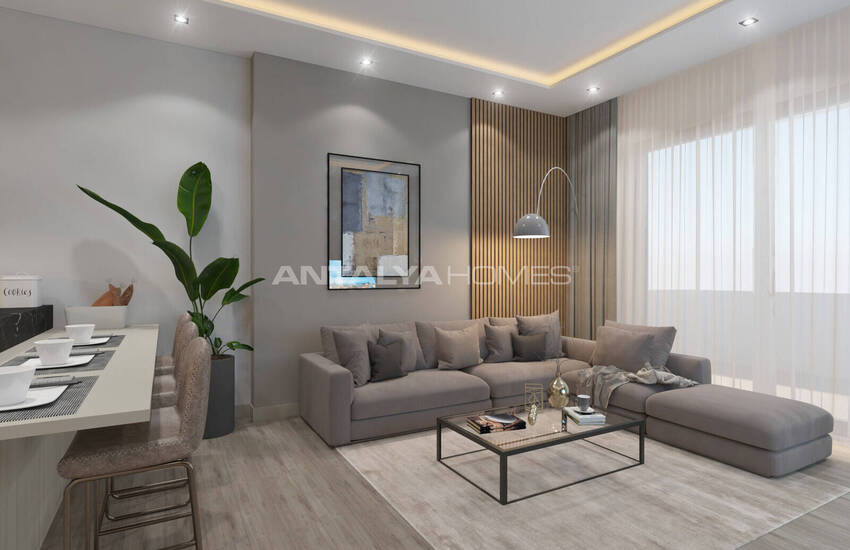 Mersin Tece'de Sahil Kenarında Site İçinde Yatırımlık Daireler 30