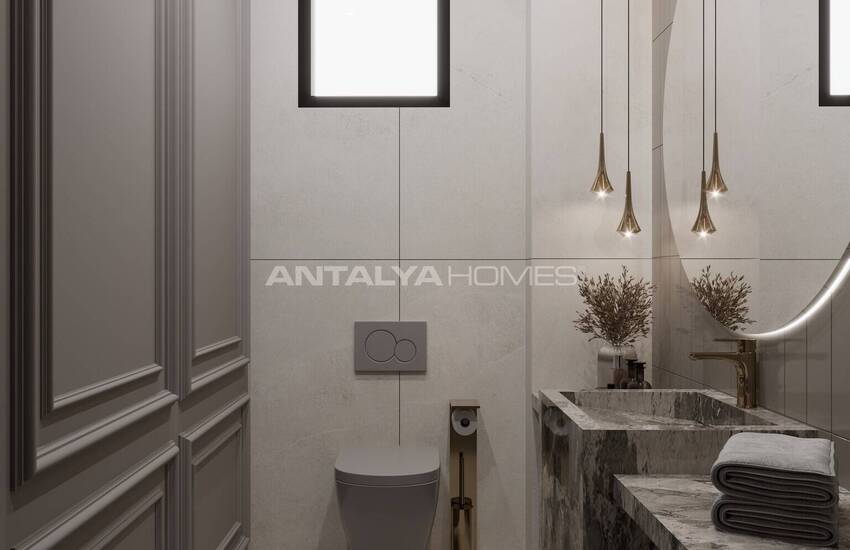 Mersin Ayaş'ta Deniz ve Doğa Manzaralı Şık Villalar 48