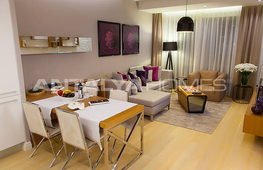 Furnished Apartments in Hotel Concept Project in Istanbul