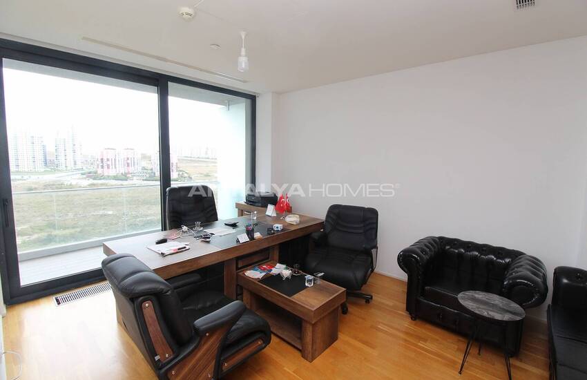 Apartment with Spacious Balcony in Basaksehir Istanbul