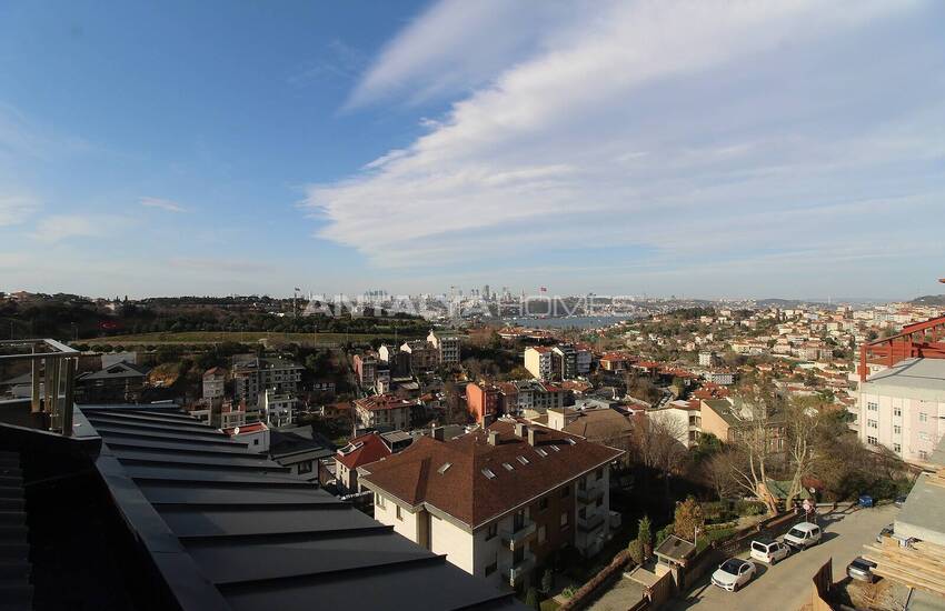 İstanbul Üsküdar’da Deniz ve Doğa Manzaralı Satılık Şık Daireler