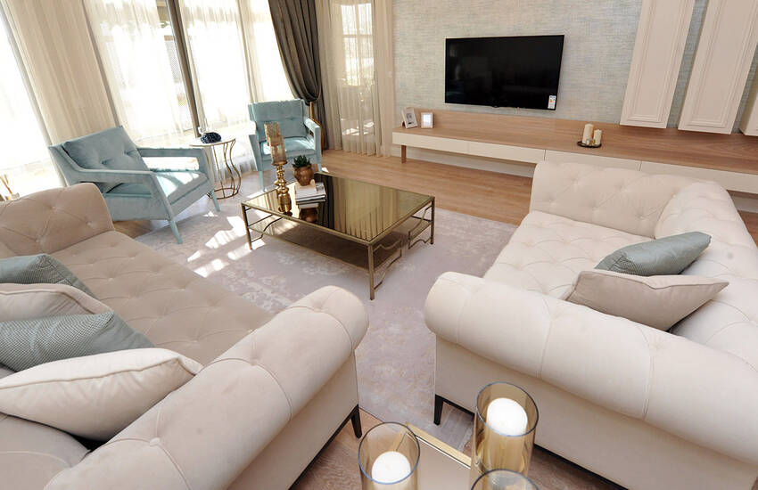 Luxurious Apartments with Contemporary Landscaping in Avcılar