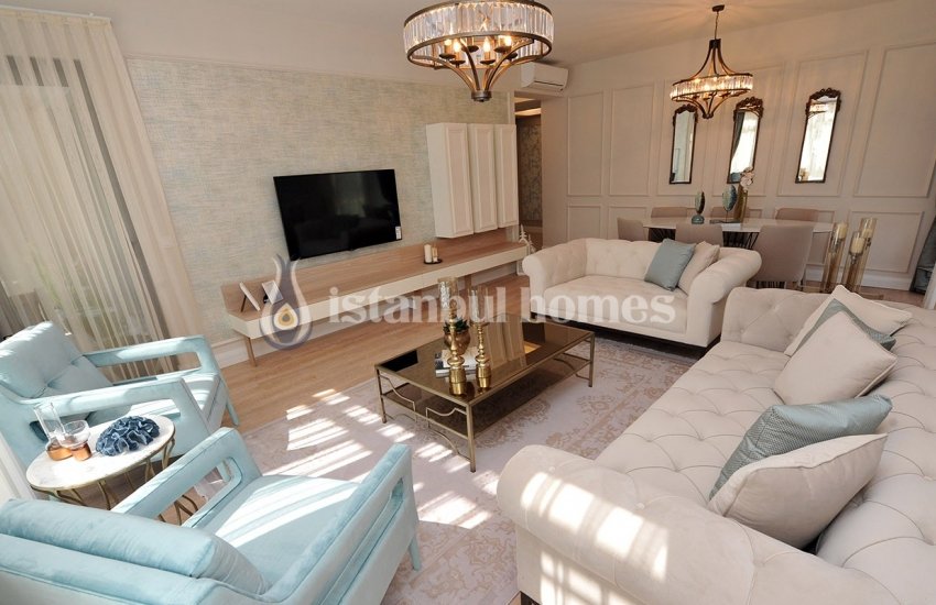 Luxurious Apartments with Contemporary Landscaping in Avcılar