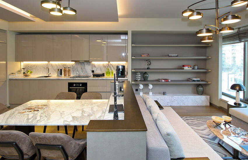 Luxury Real Estate Designed with Modular Architecture in Kadikoy