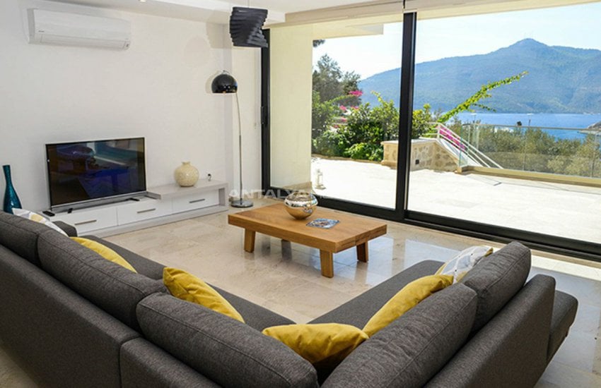Sea View Spectacular Holiday House with Infinity Pool in Kalkan Turkey 13