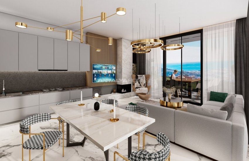 Exclusieve Villa Omgeven Door Natuur In Kargıcak Alanya 18