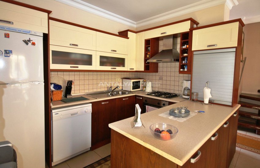 Semi-detached Houses in Kemer Center with Mountain View 22