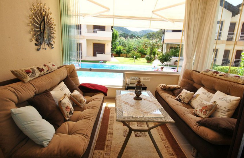 Semi-detached Houses in Kemer Center with Mountain View 17