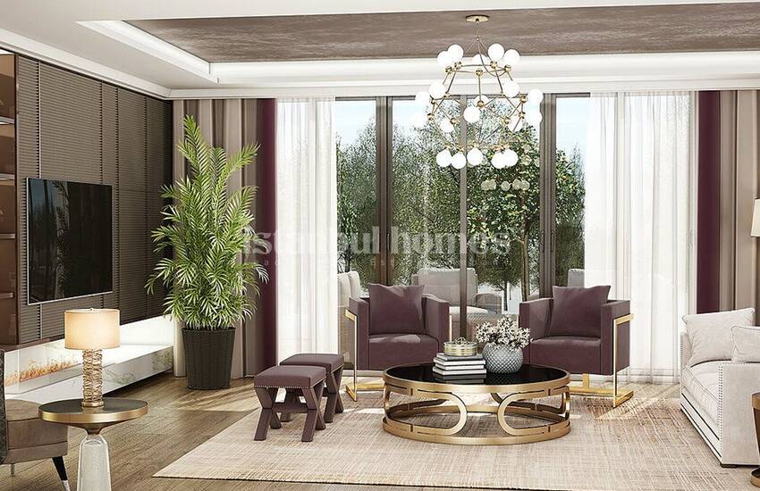 Specially-designed Real Estate Intertwined with Nature in Istanbul