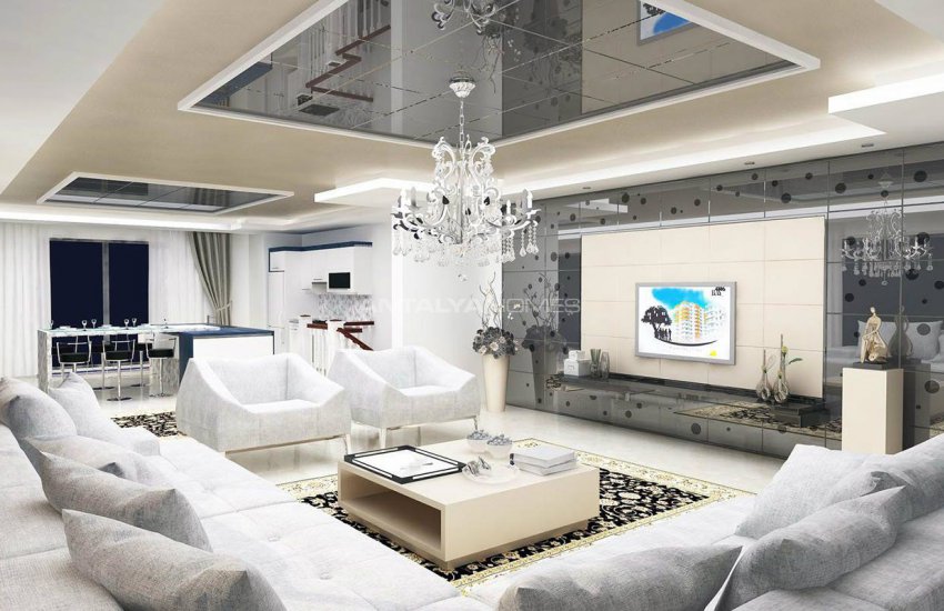 Sea and Nature View Alanya Penthouse in Turkey 5