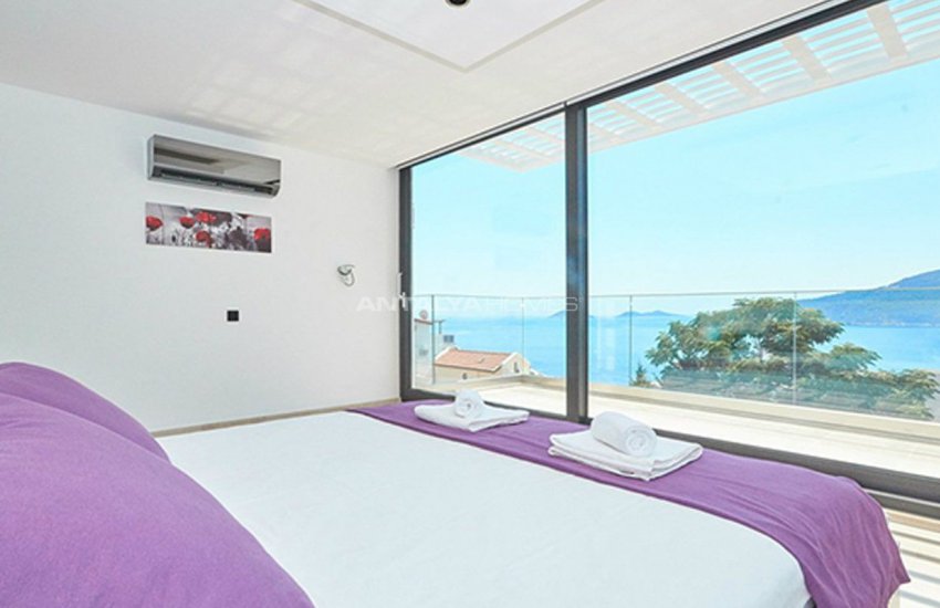 Impressive Furnished Villa with Sea View for Sale in Kalkan 19