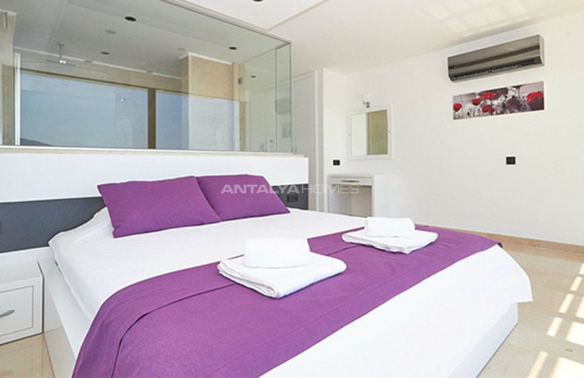 Impressive Furnished Villa with Sea View for Sale in Kalkan 21