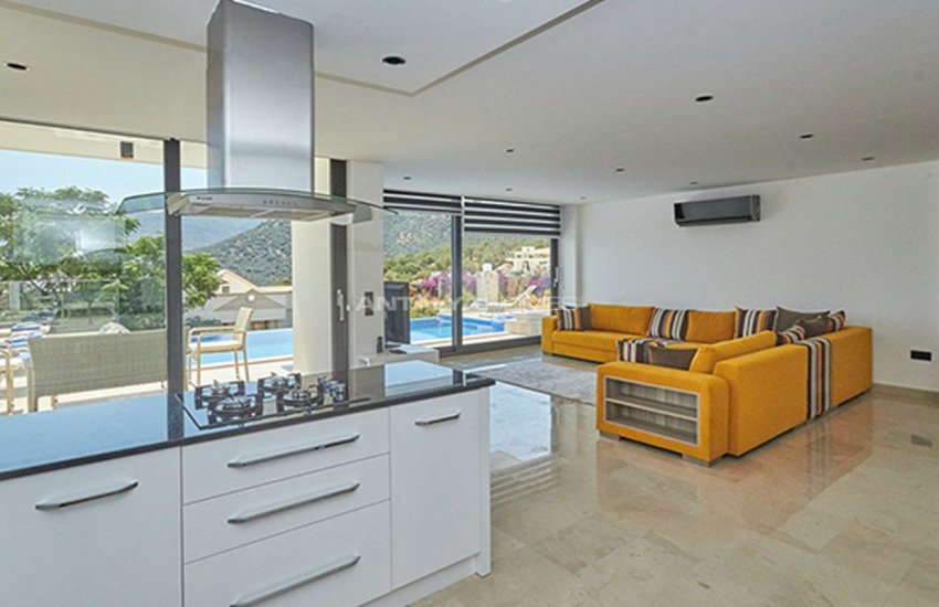 Impressive Furnished Villa with Sea View for Sale in Kalkan 13