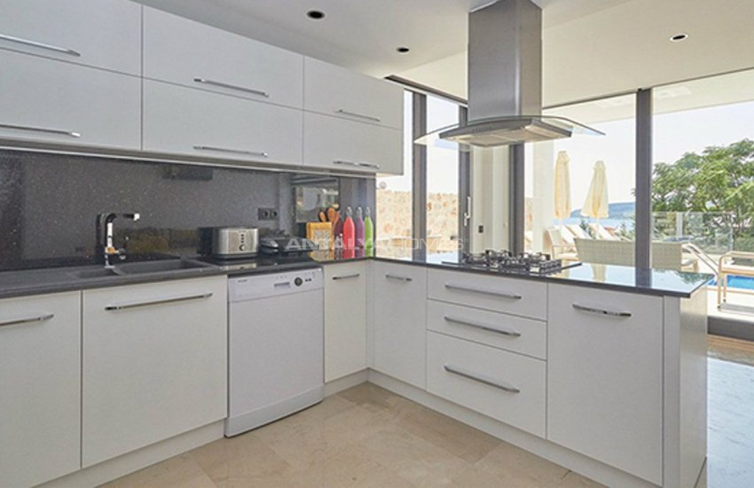 Impressive Furnished Villa with Sea View for Sale in Kalkan 14