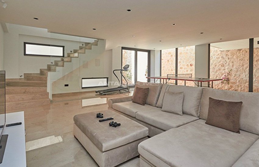Impressive Furnished Villa with Sea View for Sale in Kalkan 16