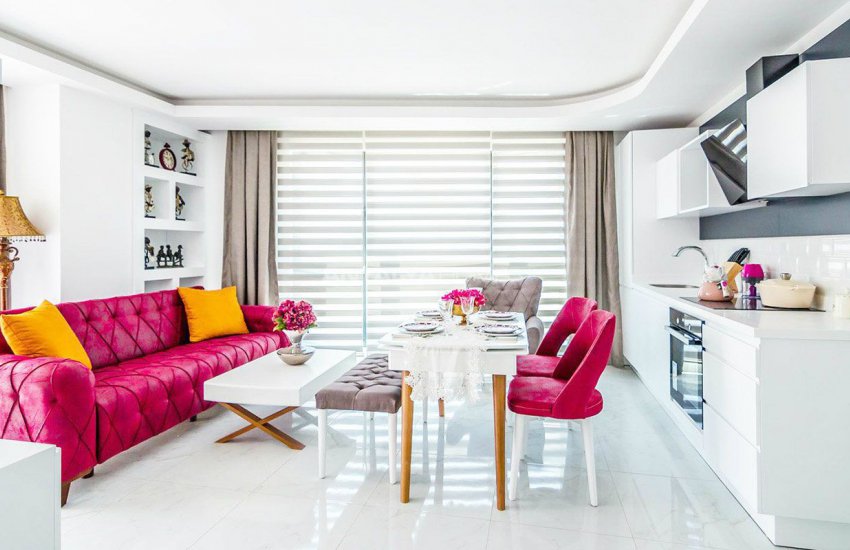 Alanya’da Merkezi Lokasyona Sahip Lüks Daireler 13