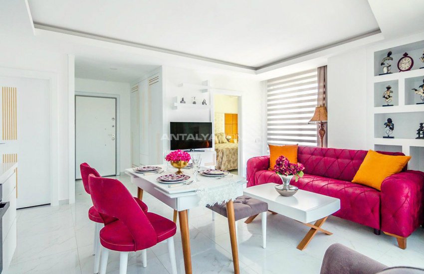 Alanya’da Merkezi Lokasyona Sahip Lüks Daireler 12