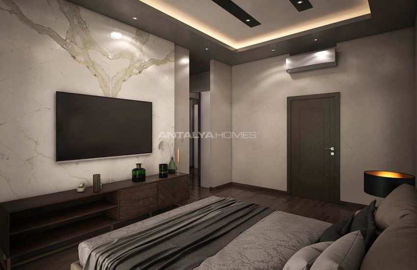 New Apartments in Belek with Natural Gas and Underfloor Heating