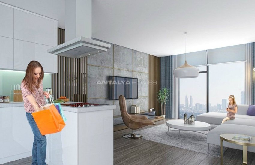 New Built Apartments in Central Location in Istanbul