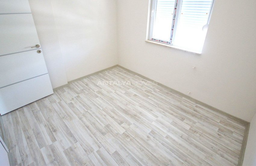 New Cheap Apartment for Sale in Antalya with Kitchen Appliances