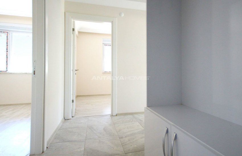 New Cheap Apartment for Sale in Antalya with Kitchen Appliances