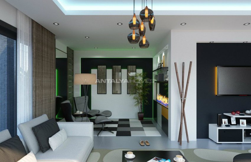 Sea View Villas with Private Pool in Alanya Kargicak 23