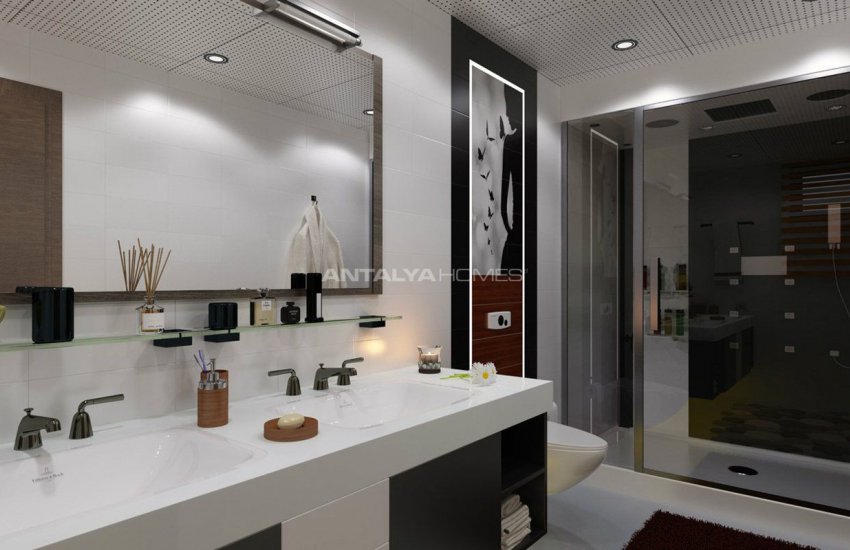 Sea View Villas with Private Pool in Alanya Kargicak 28