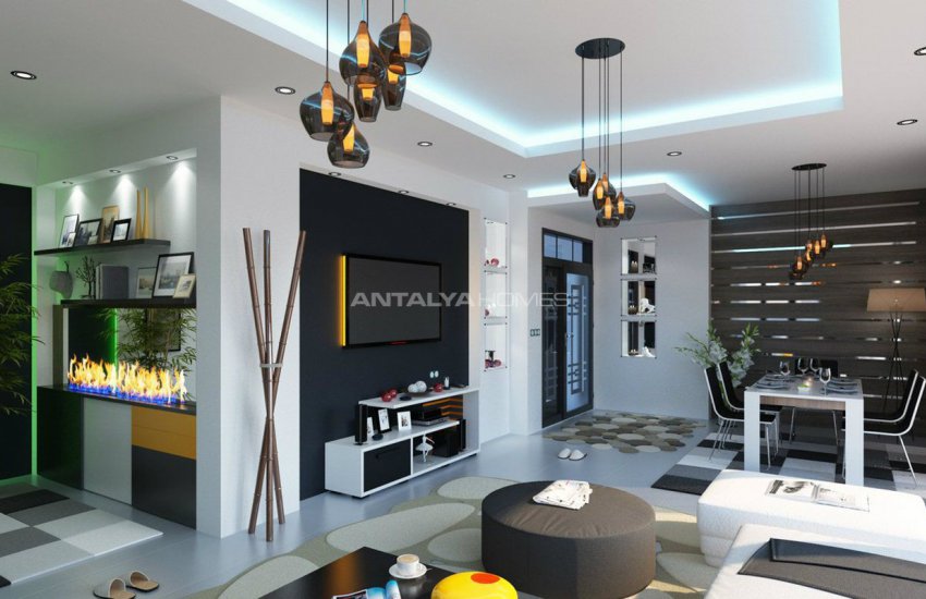 Sea View Villas with Private Pool in Alanya Kargicak 22