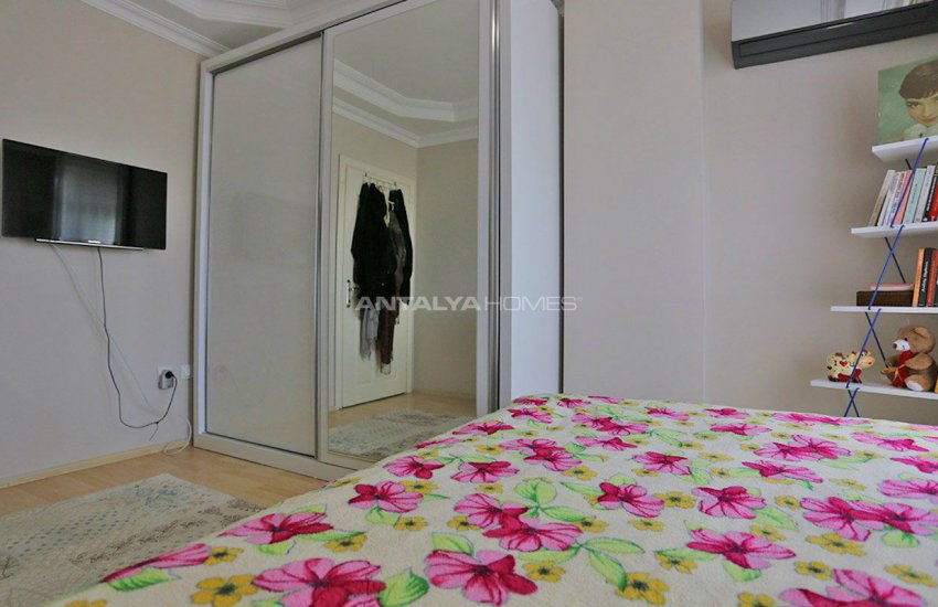 3+1 Apartment in Lara with Separate Kitchen & Natural Gas 24